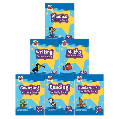Cgp preschool activity book - cgp,
