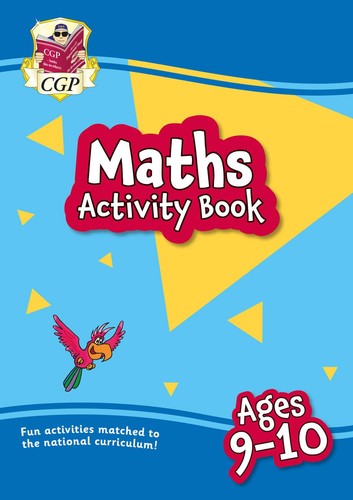 Maths activity book for ages - book,