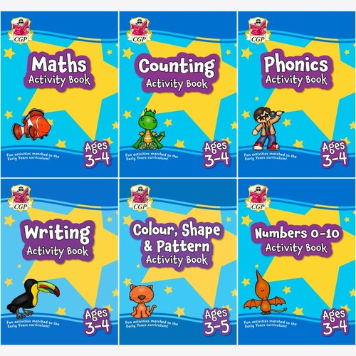 Preschool activity books maths - preschool,