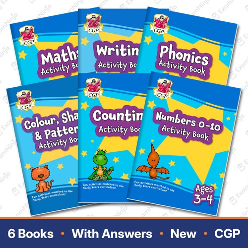 Preschool activity books - preschool,
