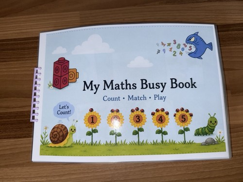 Interactive maths busy book - busy, |