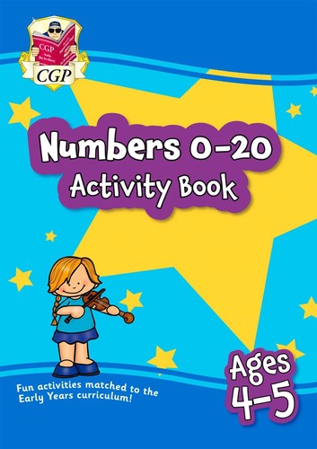 Numbers activity book - 0-20,
